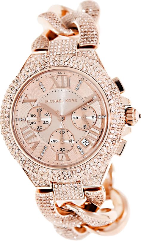 michael kors rose gold ring amazon|rose gold mk watch cheap.